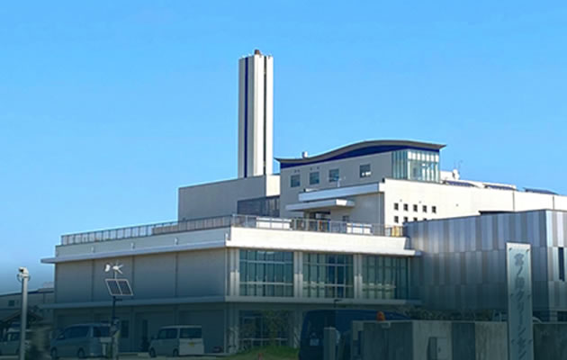 焼却炉のメンテナンス工事